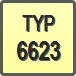 Piktogram - Typ: 6623
